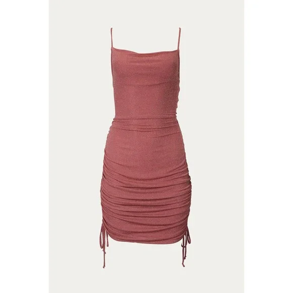 By Together | Other | Ruched Lurex Stretchjersey Mini Dress | Poshmark